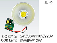 COB Lamp->>Machine tool working lamp