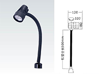 JC34M-5 LED灯泡 磁铁底座->>机床工作灯系列